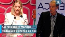 Vicente Fox llama “dama de compañía“ a Mariana Rodríguez y provoca indignación