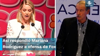 Vicente Fox llama “dama de compañía“ a Mariana Rodríguez y provoca indignación