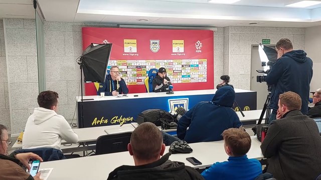 Derby Trójmiasta: Trenerzy po meczu Arka gdynia - Lechia Gdańsk