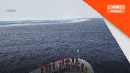 Aisberg terbesar dunia bergerak selepas 3 dekad