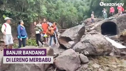 Diterjang Banjir Bandang, Akses Jalan 2 Desa di Lereng Merbabu Putus Total