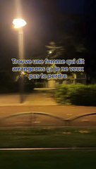 Trouve une femme qui dit arrangeons ça je ne veux pas te perdre