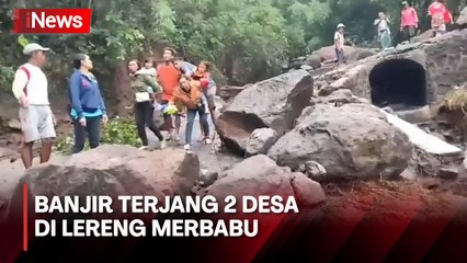 Banjir Bandang Terjang Lereng Merbabu, Akses 2 Desa Putus Total