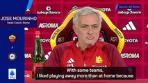 Mourinho wants Roma to be a 'gang of outlaws' to stop away form rot