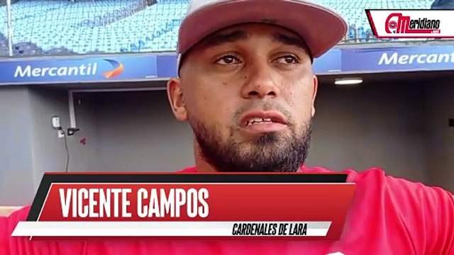 LVBP: Vicente Campos y las claves del pitcheo de Cardenales de Lara (+Declaraciones)