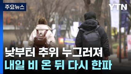 [날씨] 낮 동안 추위 누그러져...동해안 건조주의보 / YTN