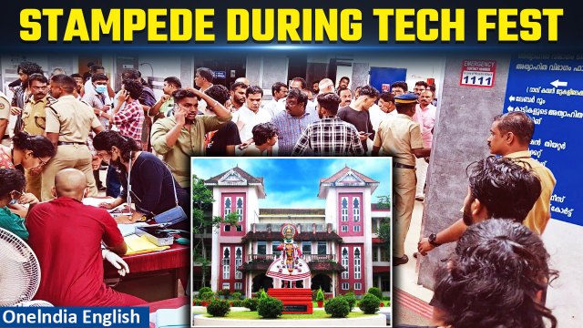 Four Students perish, 64 injured in stampede during Tech Fest at CUSAT in Kochi | Oneindia News