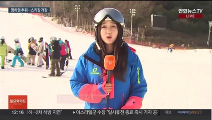 "겨울아, 반갑다"…스키장 본격 개장 '북적'