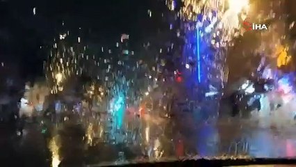 İstanbul Anadolu Yakası’nda sağanak yağış etkili oluyor