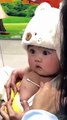 Cute baby injection for the first time ------ _ Cuteness overload(360P)