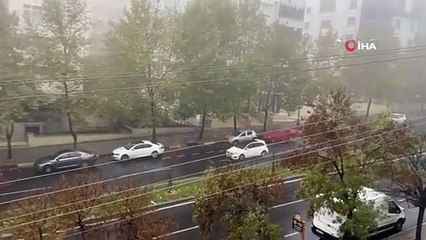 Gaziantep'te sağanak ve yoğun sis etkili oluyor