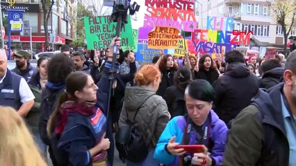 ŞİŞLİ'de Kadına Yönelik Şiddete Karşı Eylem