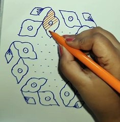 15_8 dot rangoli_best rangoli designs __15 pulli kolam __ dots muggulu designs_beauty rangoli-62