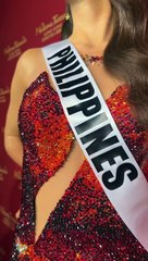Catriona Gray's Wax Figure, Madame Tussauds Hong Kong