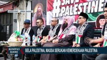 Gelar Doa Bersama, Massa di Bandung Serukan Kemerdekaan Palestina