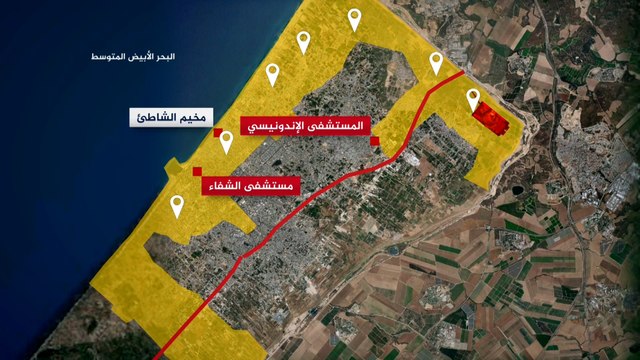 خريطة تفاعلية لأبرز خروقات الاحتلال الإسرائيلي للهدنة