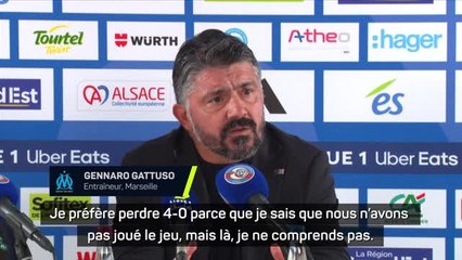 13e j. - Gattuso : "Je ne comprends pas"