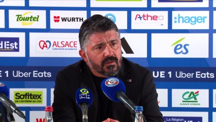 Gattuso : "Je ne comprends pas"