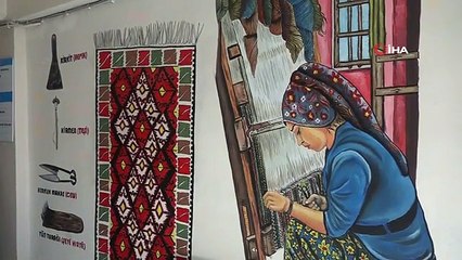 Beytüşşebap'ta resim öğretmenleri sokakları renklendiriyor