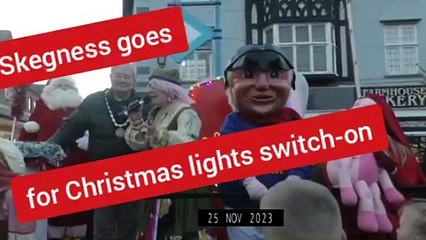 Skegness Christmas Lights Switch-on and Market