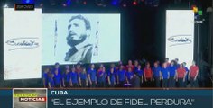 Cubanos recuerdan el legado del Comandante en Jefe Fidel Castro