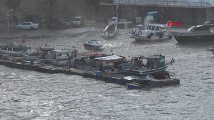 Antalya'da şiddetli yağış ve fırtına