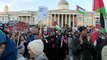 مظاهرة حاشدة في بريطانيا للمطالبة بوقف الحرب على غزة