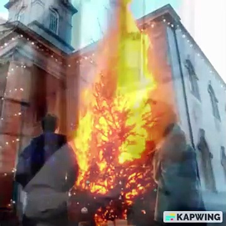 The Toylets Christmas Tree On Fire video Dailymotion