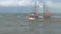 Antalya'yı sel ve fırtına vurdu: Tekneler, evler ve araçlar sular altında kaldı