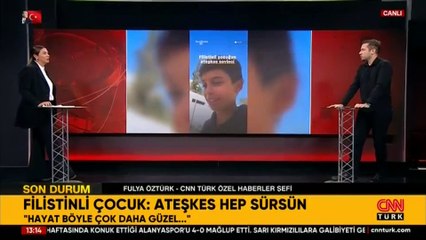 Filistinli çocuğun ateşkes sevinci: Vallahi hayat böyle çok güzel