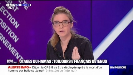 Otages du Hamas: "Il faut, chaque jour, qu'on se rappelle d'eux et qu'on ne relâche jamais nos efforts", déclare Aurore Bergé