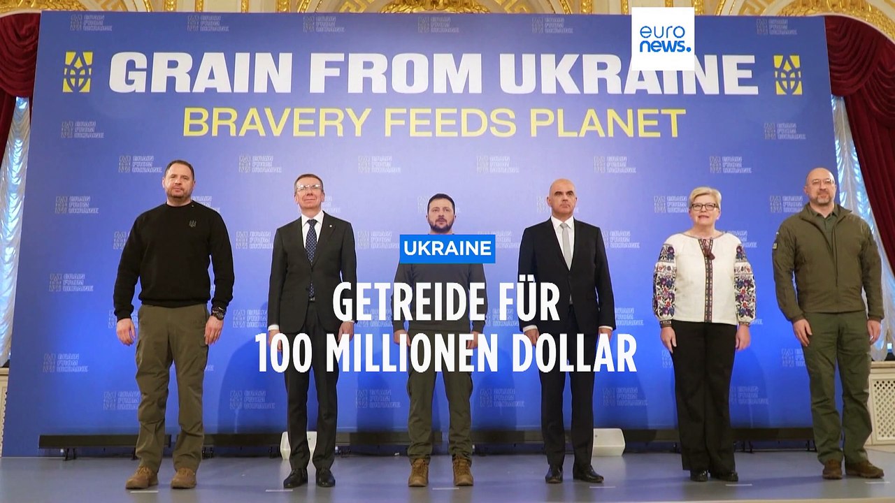 Ukraine schließt millionenschwere Getreideverträge ab und verspricht Schutz für die Frachter