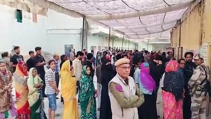 किशनपोल विधानसभा सीट...उत्साह-उमंग के साथ दिखा वोट का जोश