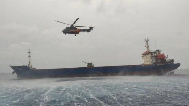 Ege Denizi'nde gemi battı