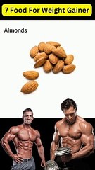 7 foods for weight gain| #shorts