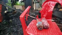 Casa de catador de recicláveis é destruída pelo fogo no Santa Cruz