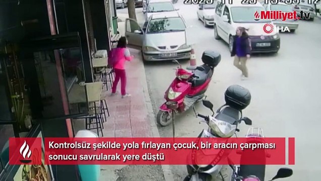 Karşıdan karşıya geçerken ölümden döndü
