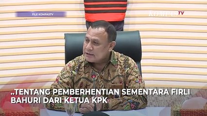 Terima Surat Pemberhentian Firli, Pimpinan KPK Berharap Nawawi Kembalikan Marwah Lembaga