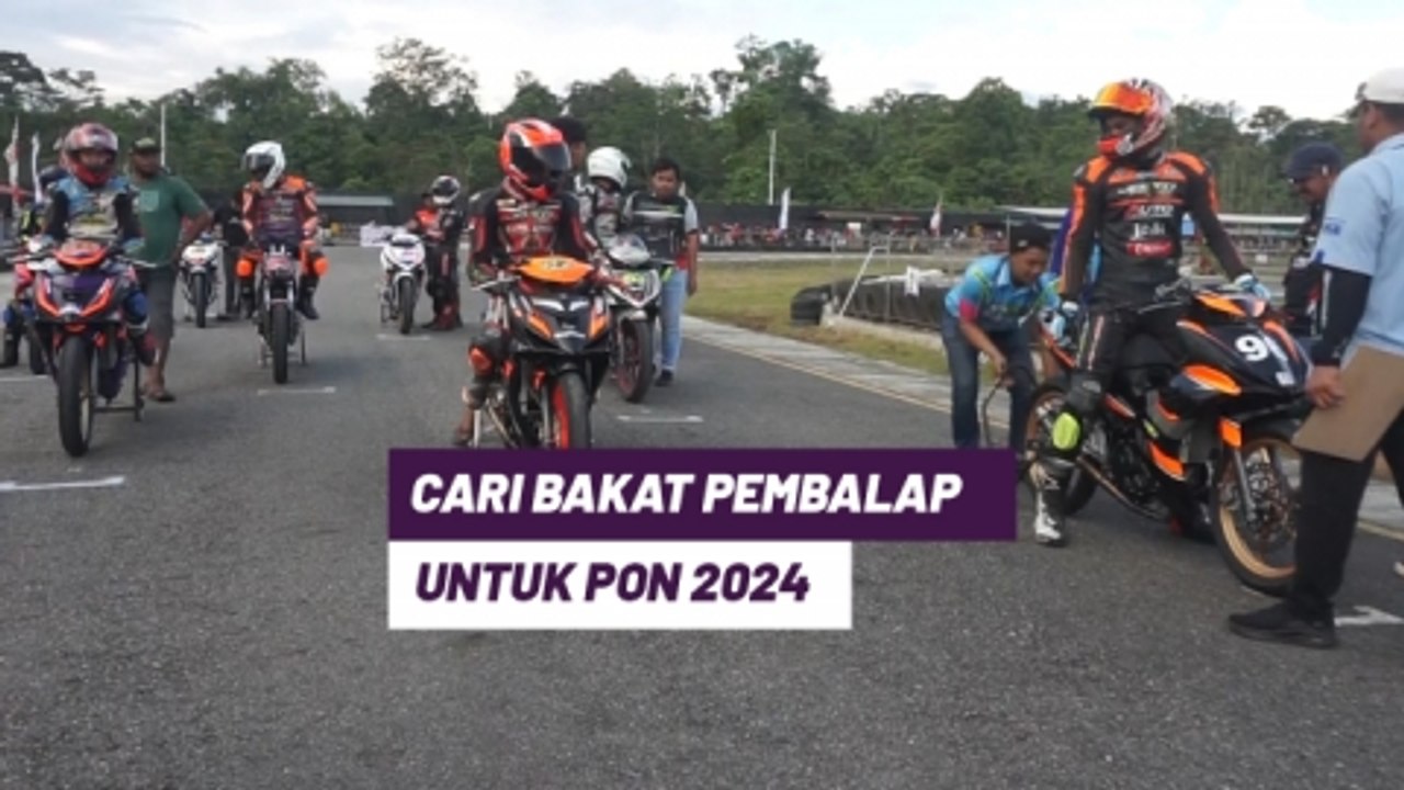 Ajang Balap Motor Digelar di Mimika untuk Cari Bakat Pembalap ke PON 2024