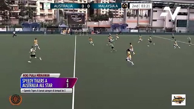 Zikril Azim muncul wira Speedy Tigers A atasi Australia untuk rangkul tempat ketiga Hoki Piala Mirnawan 2023