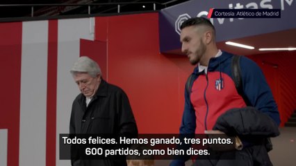 Koke y sus 600 partidos con el Atlético: "La edad es un número"
