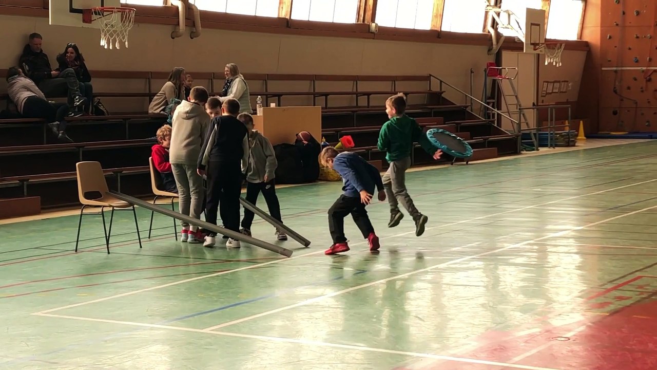 Initiation boccia enfants