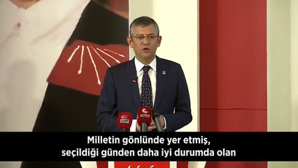 CHP Genel Başkanı Özel: "Üç büyük şehir adayımız dışında kimseye verilmiş herhangi bir sözüm yok"