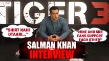 Salman Khan ने की Tiger 3 success, Shah Rukh Khan, box records और Katrina Kaif के बारे में बात