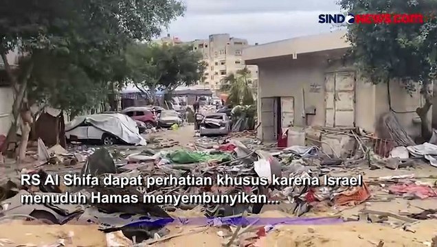 Dituduh sebagai Pusat Komando Hamas, RS Shifa Hancur Diserang Israel