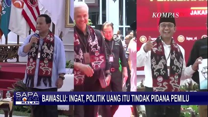 Jelang Masa Kampanye Pilpres 2024, Bawaslu Ingatkan Sanksi Pidana Politik Uang!