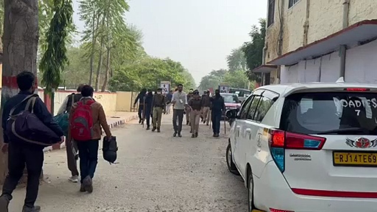 ईवीएम की सुरक्षा के लिए छावनी बना पीजी कॉलेज
