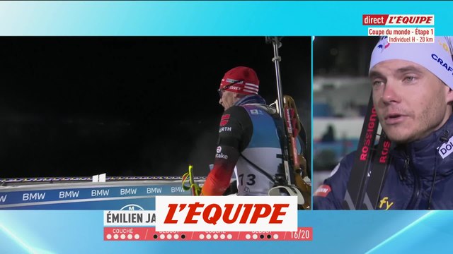 Emilien Jacquelin : « Je me suis accroché, je n'ai pas baissé les bras » - Biathlon - CM (H)