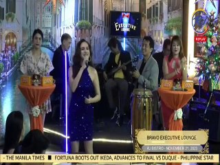 Bravo Executive Lounge: November 21, 2023 (Michael Puyat, Michelle "Ice Diva" Guison Porky Maglalang, The Recall Band, The Wild Cat Queens & John Sandoval)