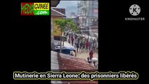 Mutinerie en Sierra Leone: des prisonniers libérés